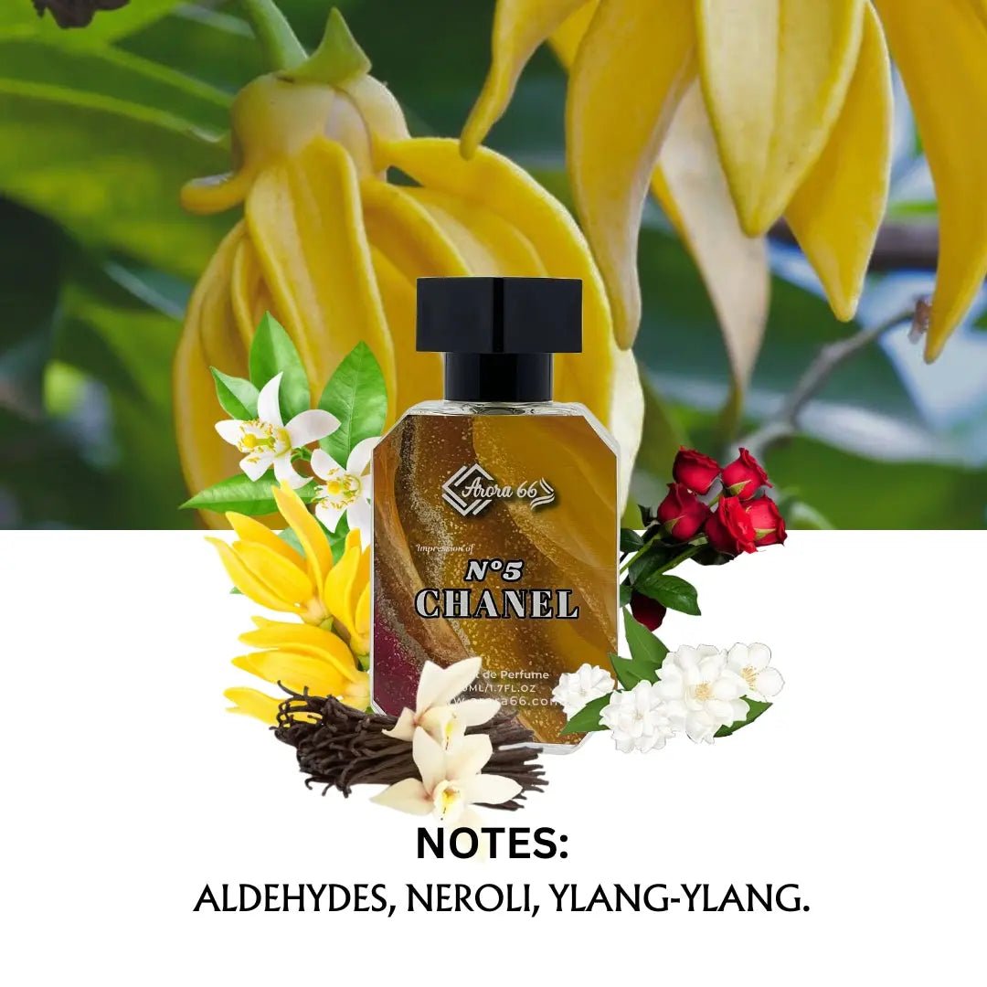 perfume bottle with yellow flower background