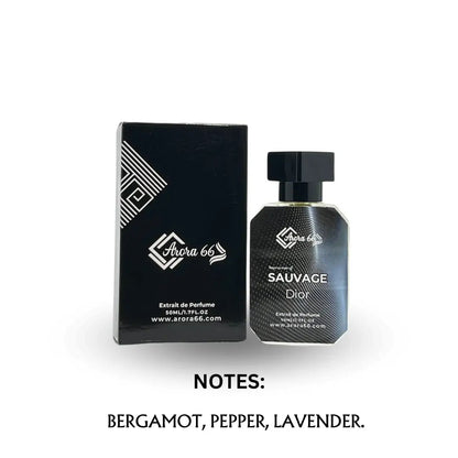 sauvage dior perfume bottle with an black box