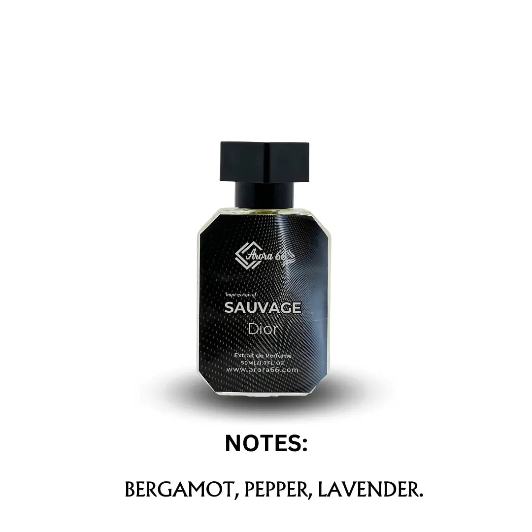 an perfume bottle with sauvage dior label on it